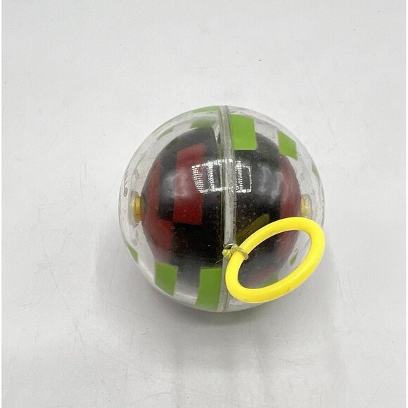 YOYO Ball Big Time Toys Red Black Green 2.5" Self Retracting Vintage 2003 - Picture 4 of 6